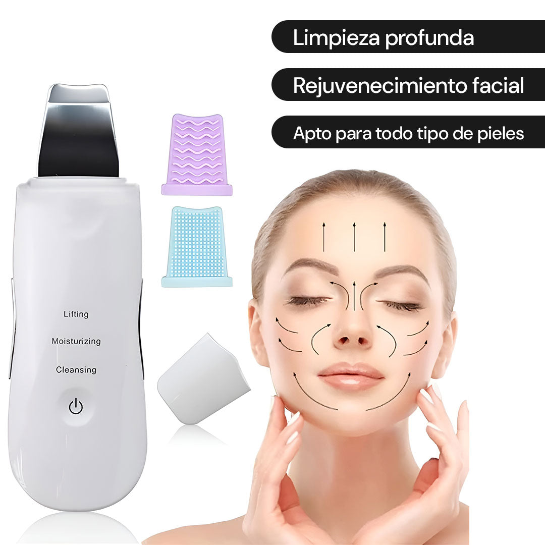 DermaGlow | Limpieza Facial Ultrasónica Avanzada