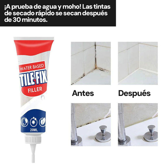 TileFix® Limpiador de Endijas | Renueva tus azulejos sin reformas